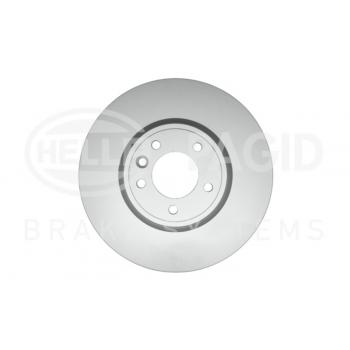 2018 Land Rover Range Rover Disc Brake Rotor Front Hella Pagid 355132551 image 2 of 4
