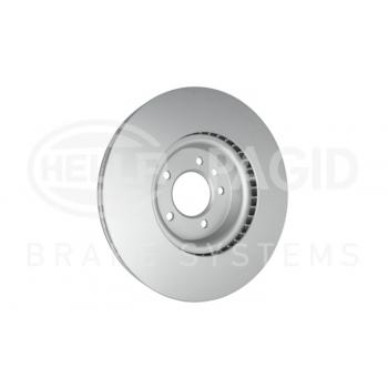 2018 Land Rover Range Rover Disc Brake Rotor Front Hella Pagid 355132551 image 3 of 4