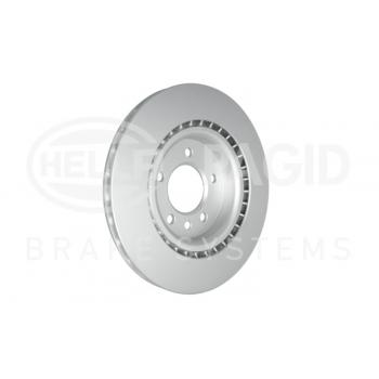 2018 Land Rover Range Rover Disc Brake Rotor Rear Hella Pagid 355132571 image 3 of 4