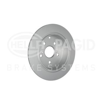 2019 Toyota Mirai Disc Brake Rotor Rear Hella Pagid 355132591 image 4 of 4