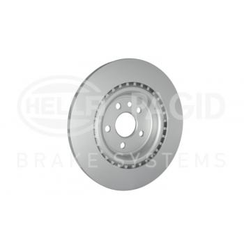 2017 Jaguar F-Pace Disc Brake Rotor Rear Hella Pagid 355132601 image 2 of 4