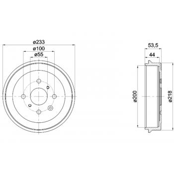Hella Pagid 355300581 product image
