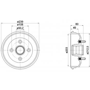 Hella Pagid 355301361 product image