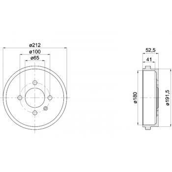 Hella Pagid 355301561 product image