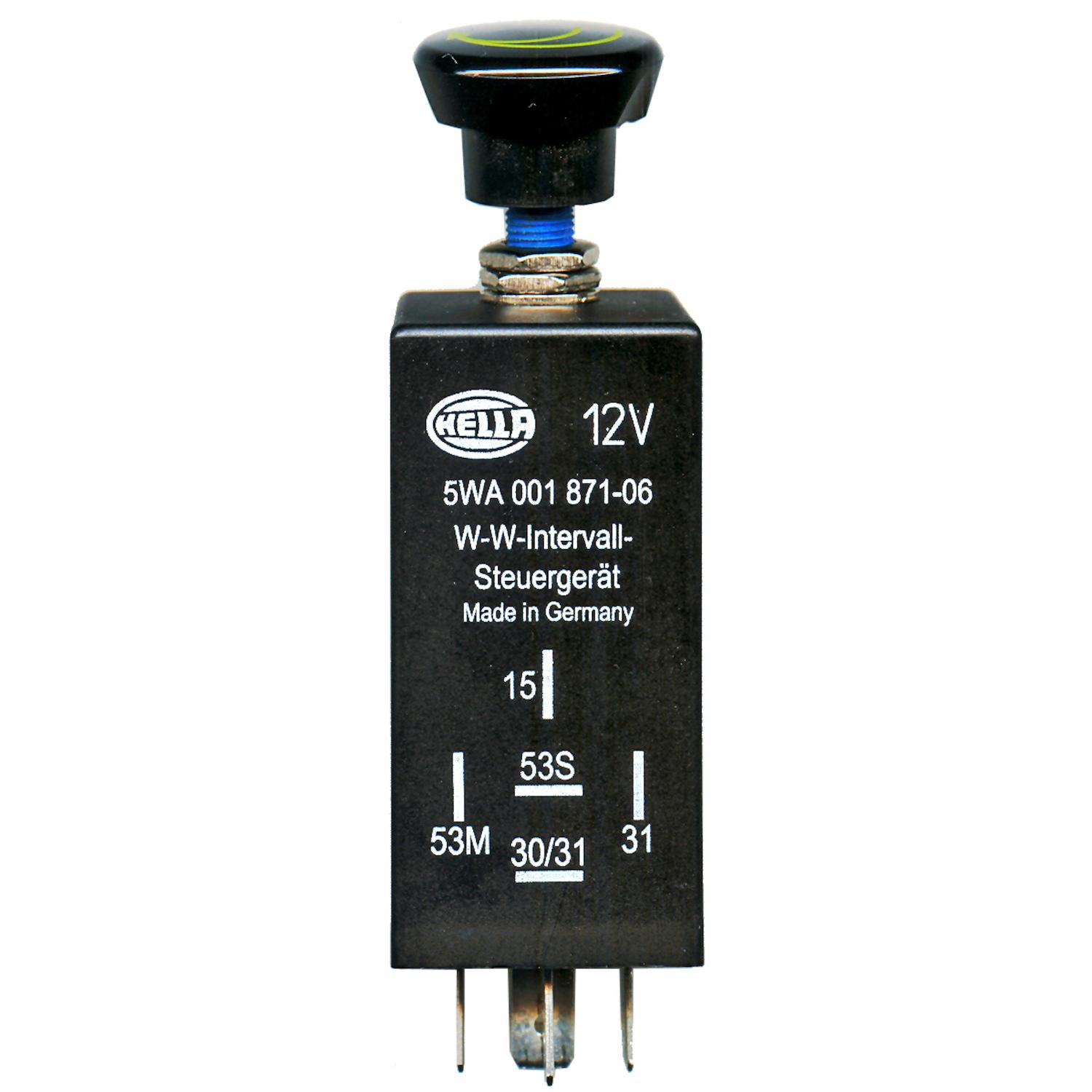 HELLA 001871061 - Windshield Wiper Control Module HELLA 001871061 Windshield Wiper Control Module product image 1 of 1