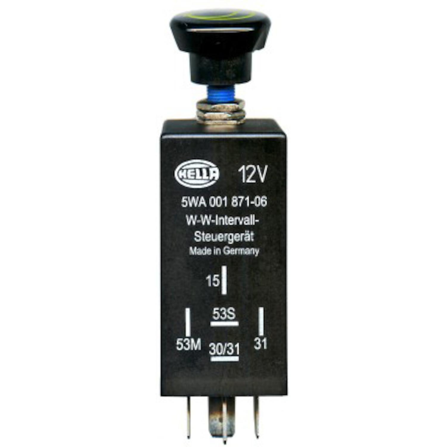 HELLA 001871071 - Windshield Wiper Control Module HELLA 001871071 Windshield Wiper Control Module product image 1 of 1