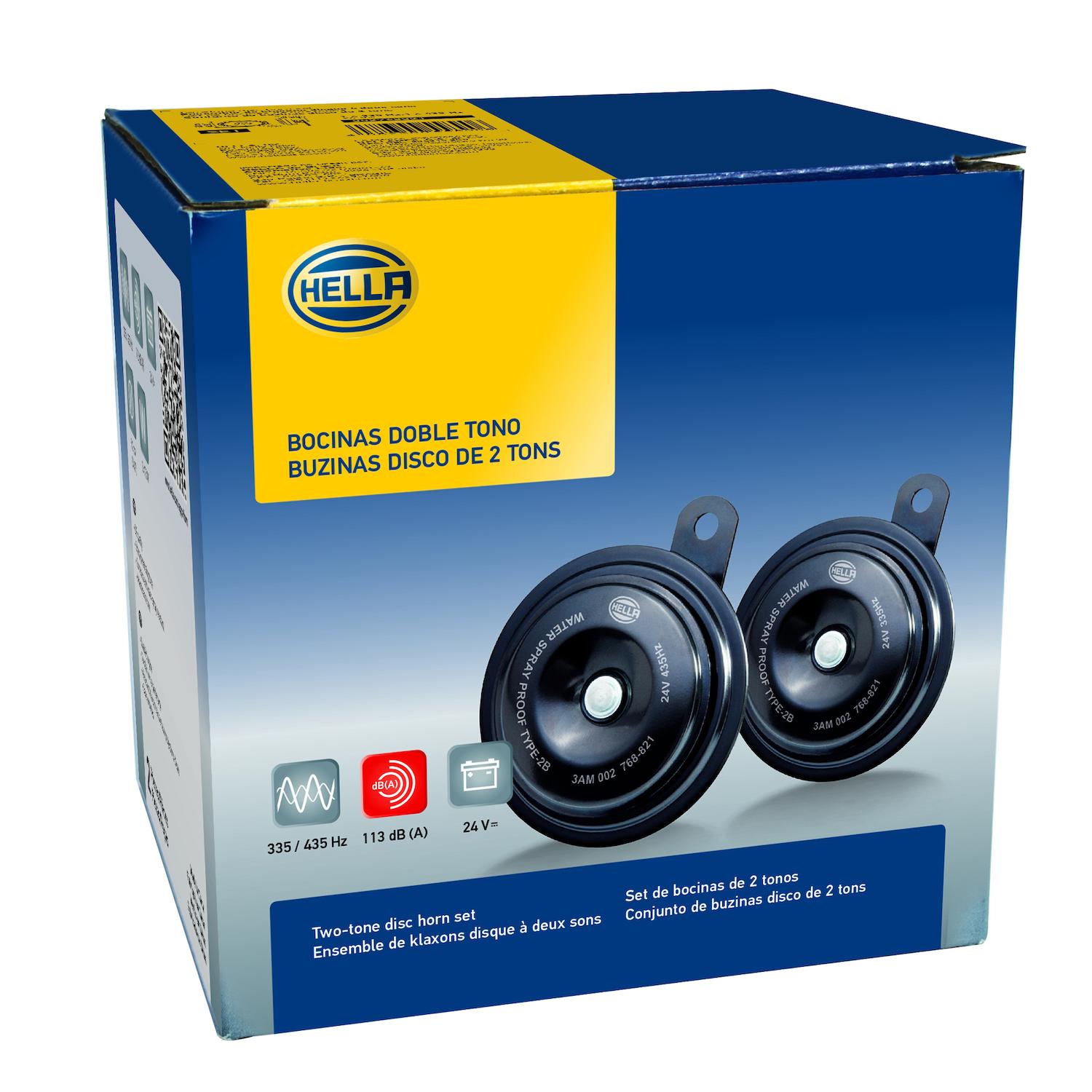 HELLA 002768821 - OE Replacement Horn HELLA 002768821 OE Replacement Horn product image 5 of 5