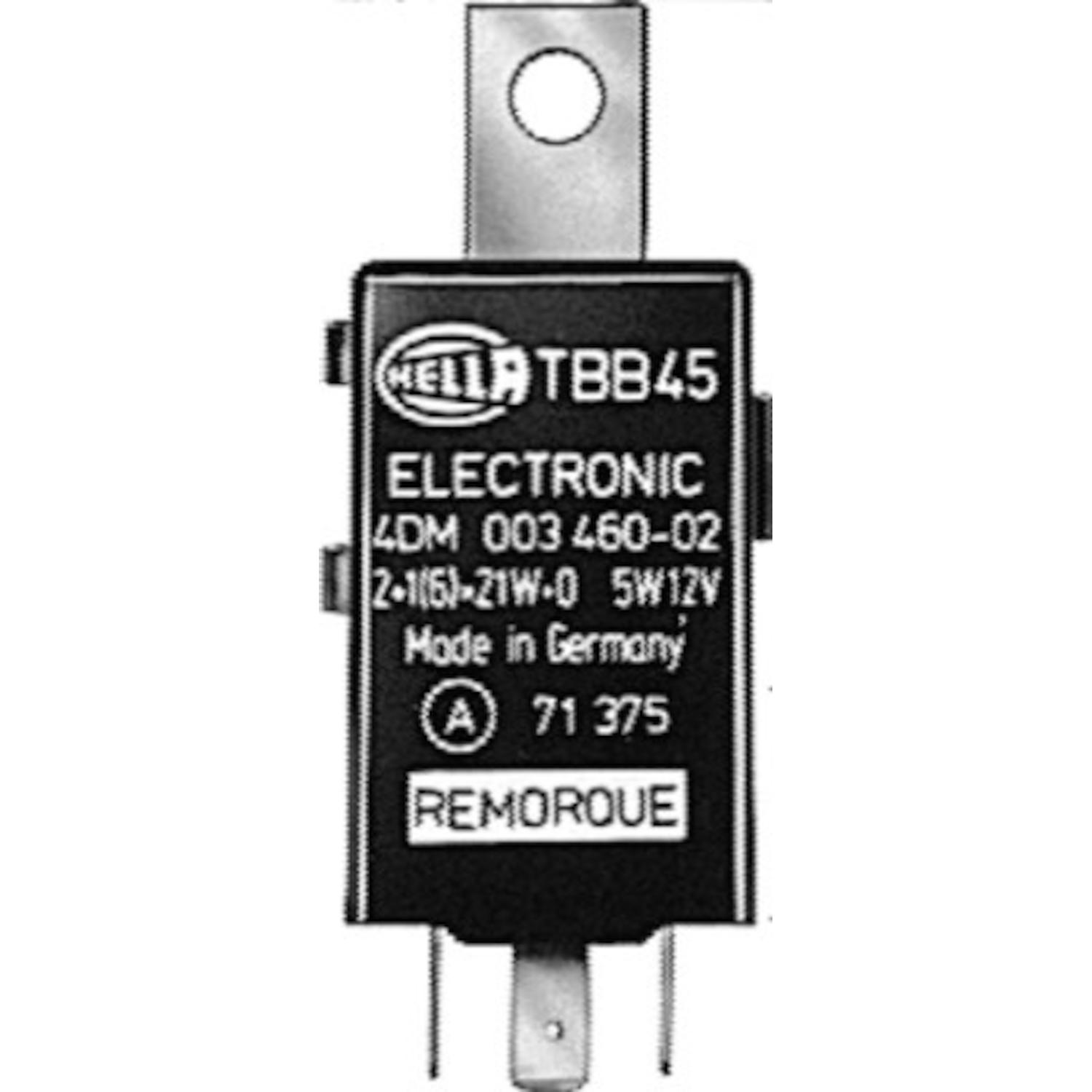 HELLA 003460021 - Turn Signal Relay HELLA 003460021 Hazard Warning Flasher product image 1 of 1
