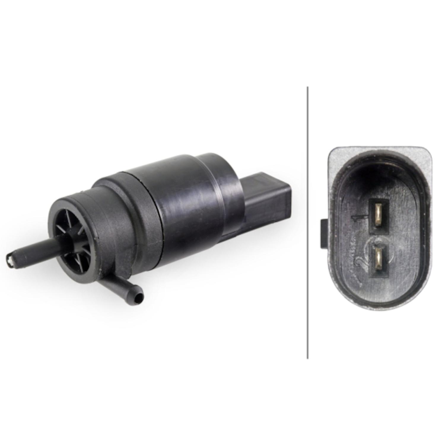 HELLA 006848021 - Windshield Washer Pump HELLA 006848021 Windshield Washer Pump product image 2 of 2
