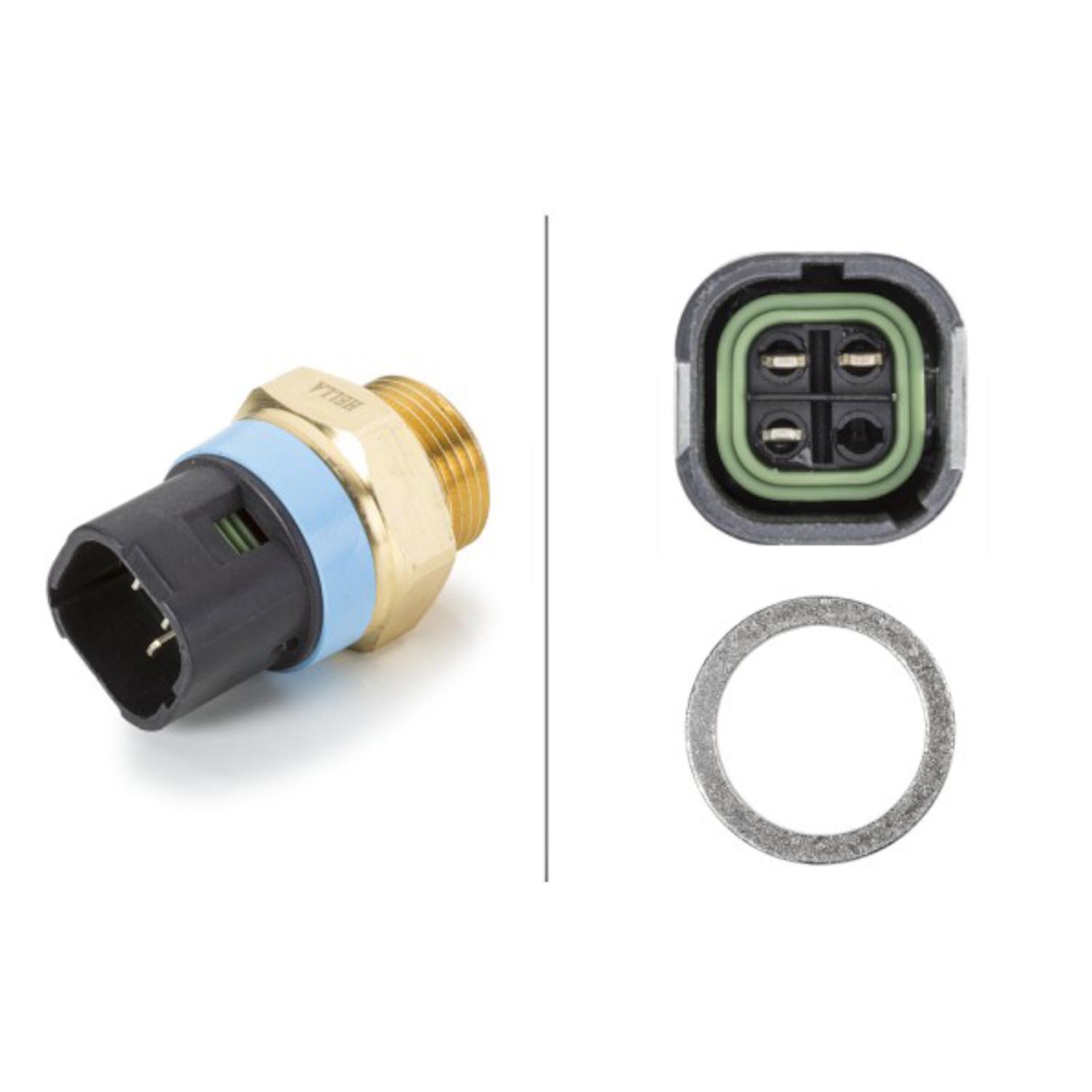 HELLA 007837041 - Engine Cooling Fan Switch HELLA 007837041 Engine Cooling Fan Switch product image 1 of 1