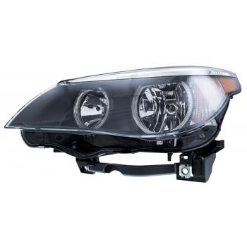 2004 BMW 545i Headlight Assembly Front Left HELLA 008673111 image 3 of 4