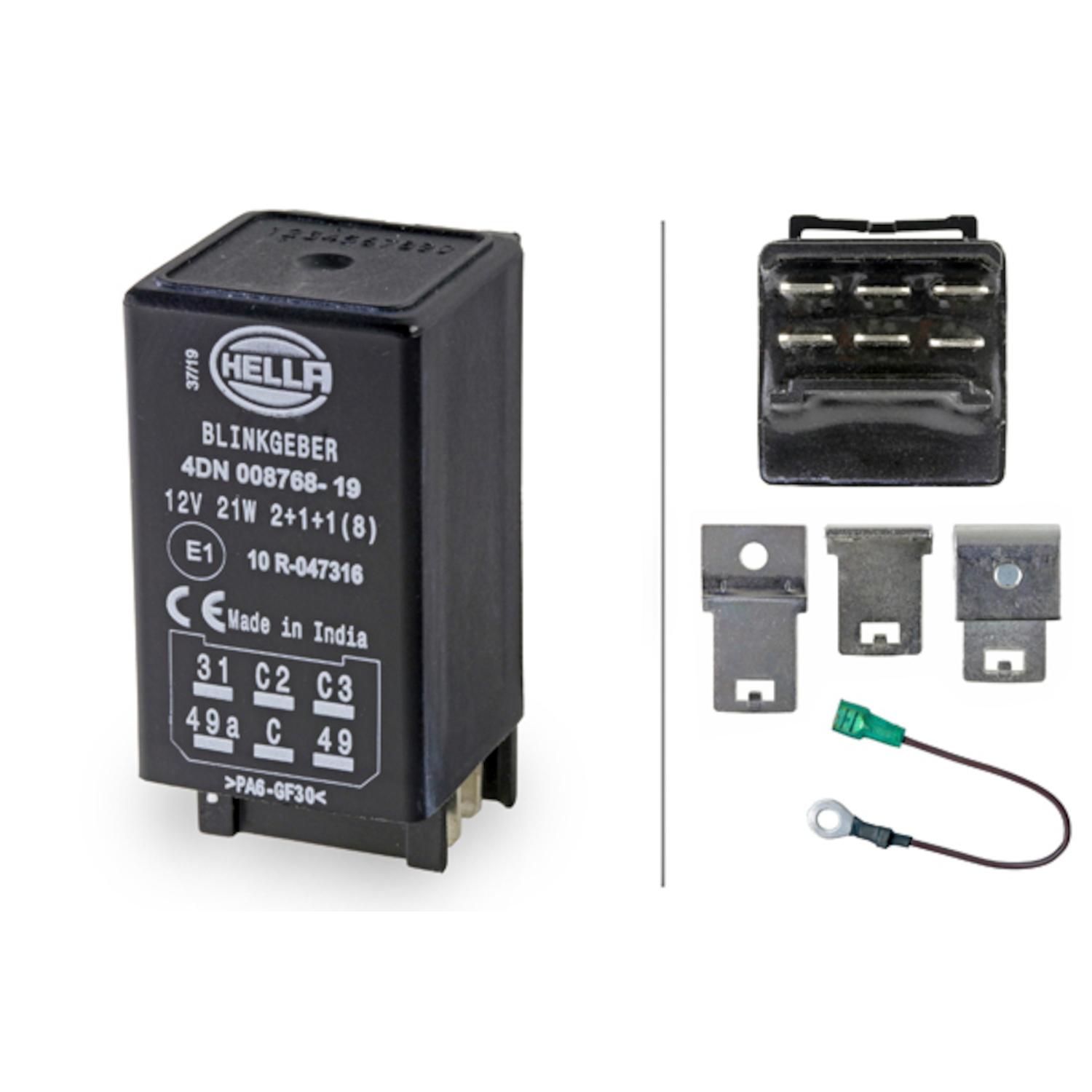 HELLA 008768197 - Turn Signal Relay HELLA 008768197 Turn Signal Relay product image 1 of 1