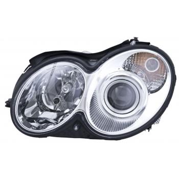2009 Mercedes-Benz CLK63 AMG Headlight Assembly Front Left HELLA 009040351 image 4 of 4