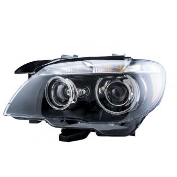 2007 BMW 750i Headlight Assembly Front Left HELLA 009044531 image 2 of 4