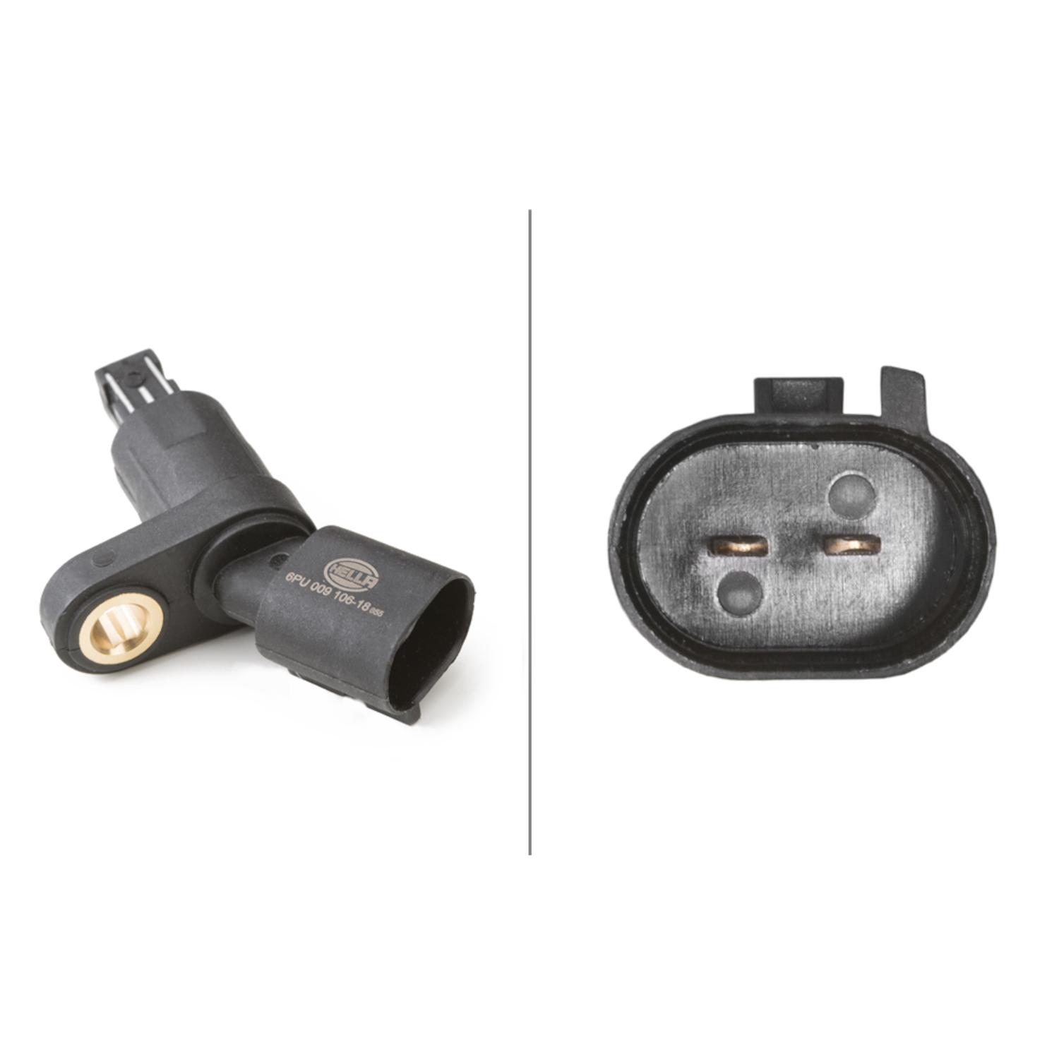 HELLA 009106181 - ABS Wheel Speed Sensor HELLA 009106181 ABS Wheel Speed Sensor product image 2 of 3