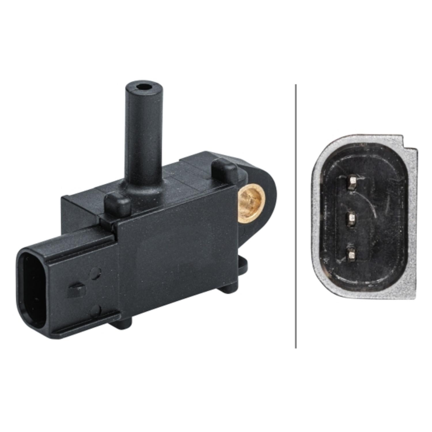 HELLA 009409551 - Diesel Particulate Filter Pressure Sensor HELLA 009409551 Diesel Particulate Filter Pressure Sensor product image 1 of 1