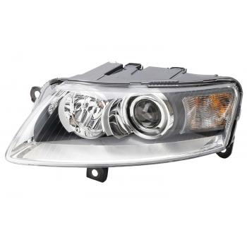 2007 Audi A6 Headlight Assembly Front Left HELLA 009701151 image 3 of 4
