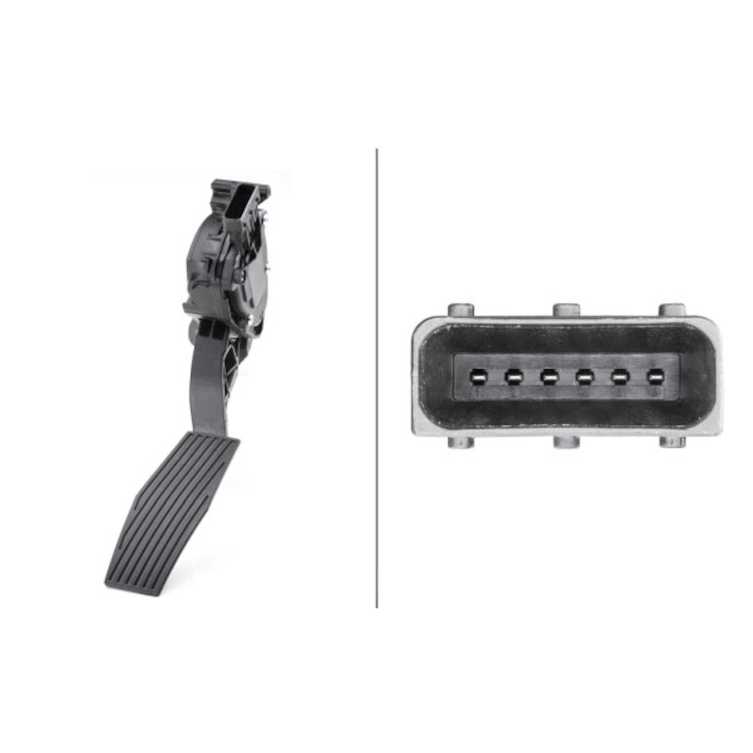 HELLA 009765701 - Accelerator Pedal Sensor HELLA 009765701 Accelerator Pedal Sensor product image 1 of 1