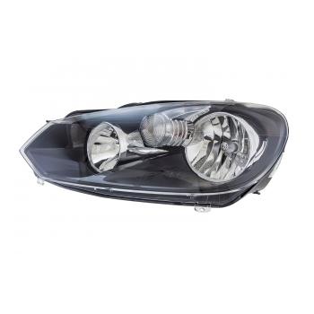 2012 Volkswagen GTI Headlight Assembly Front Left HELLA 009901251 image 4 of 4