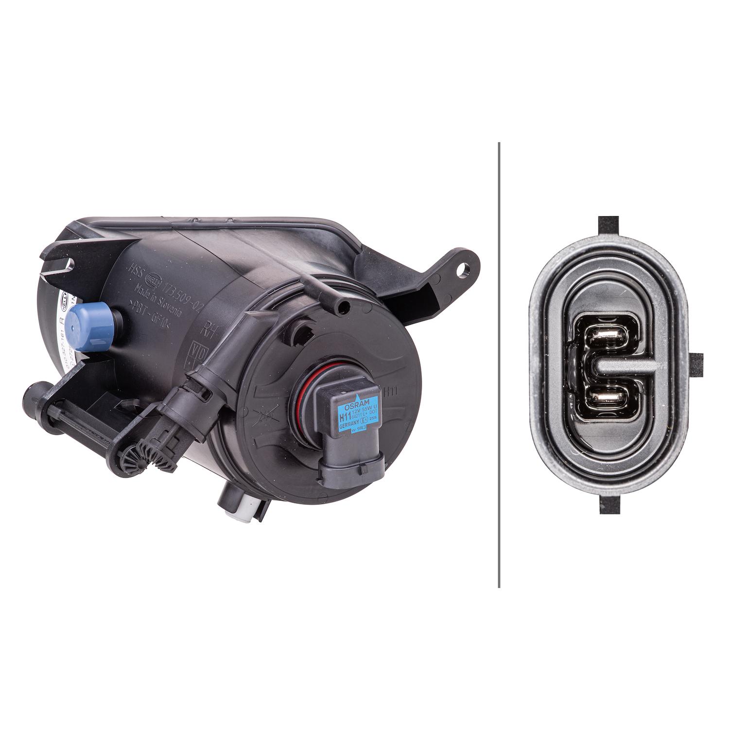 HELLA 010327161 - Fog Light HELLA 010327161 Fog Light product image 1 of 2