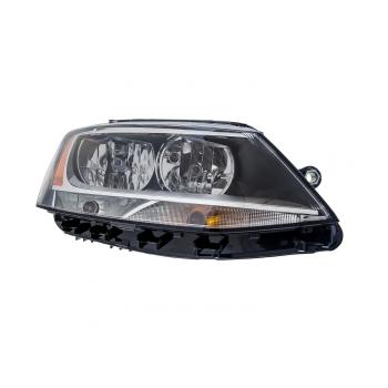2015 Volkswagen Jetta Headlight Assembly HELLA 010395361 image 3 of 4