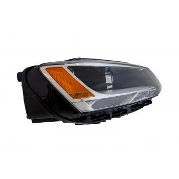 2015 Volkswagen Jetta Headlight Assembly HELLA 010395361 image 4 of 4