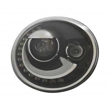 2014 Volkswagen Beetle Headlight Assembly HELLA 010793761 image 3 of 4