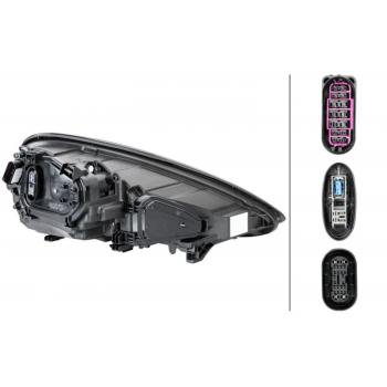 2013 Porsche Panamera Headlight Assembly Left HELLA 011099531 image 2 of 2