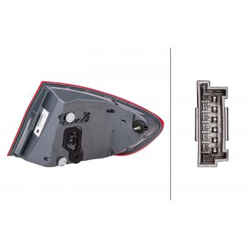 2016 BMW 550i xDrive Tail Light Assembly