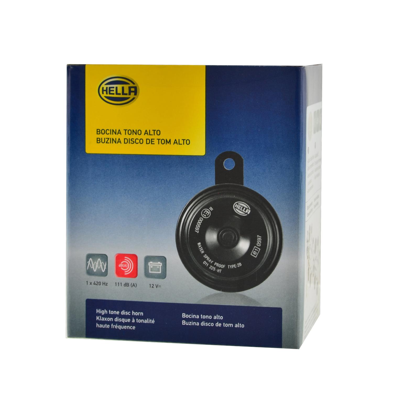 HELLA 011225102 - OE Replacement Horn HELLA 011225102 OE Replacement Horn product image 8 of 10