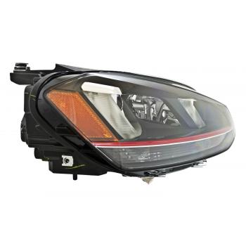 2013 Volkswagen Golf Headlight Right HELLA 011956281 image 4 of 4