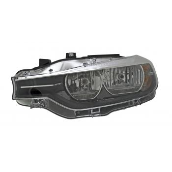 2015 BMW 328d Headlight Assembly Front Left HELLA 012101951 image 3 of 4