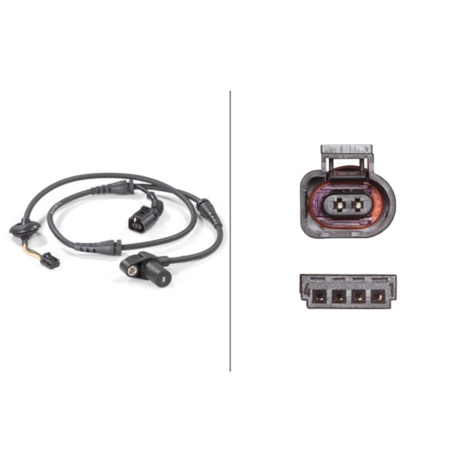 HELLA 012806171 - ABS Wheel Speed Sensor HELLA 012806171 ABS Wheel Speed Sensor product image 1 of 1