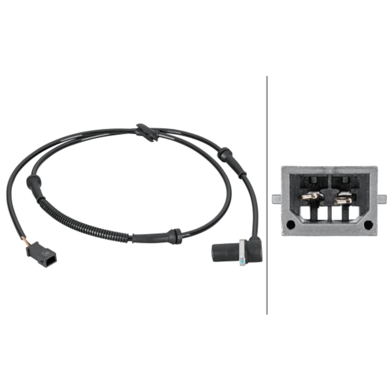 HELLA 012806831 - ABS Wheel Speed Sensor HELLA 012806831 ABS Wheel Speed Sensor product image 1 of 1