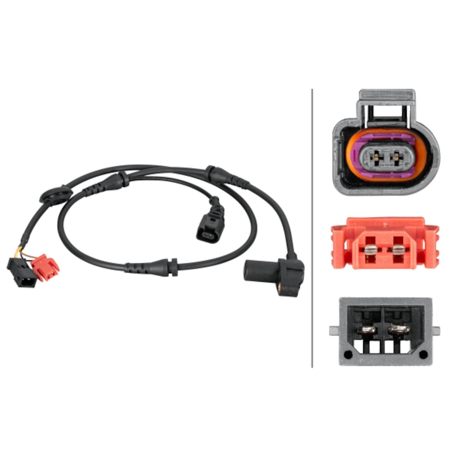 HELLA 012806841 - ABS Wheel Speed Sensor HELLA 012806841 ABS Wheel Speed Sensor product image 1 of 1