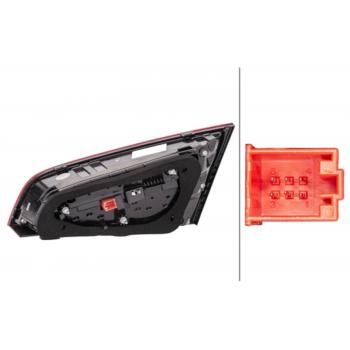 2018 Audi S3 Tail Light Assembly Left HELLA 012837111 image 1 of 2