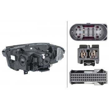 2021 Mercedes-Benz GLA45 AMG Headlight Assembly Right HELLA 013074661 image 1 of 2