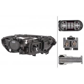 2019 Mercedes-Benz CLA250 Headlight Assembly Left HELLA 015086351 image 1 of 2