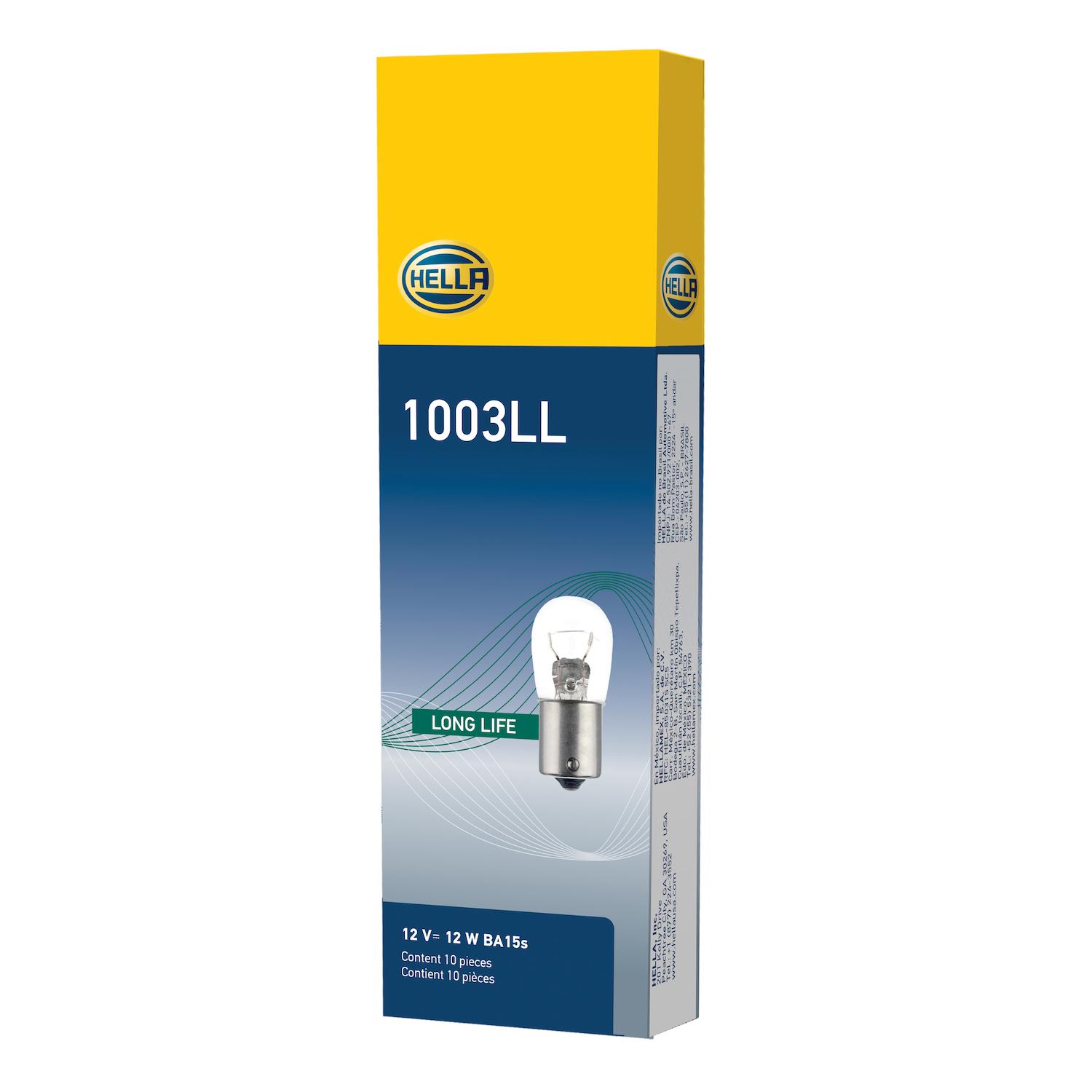 HELLA 1003LL - Multi Purpose Light Bulb HELLA 1003LL Back Up Light Bulb product image 2 of 2