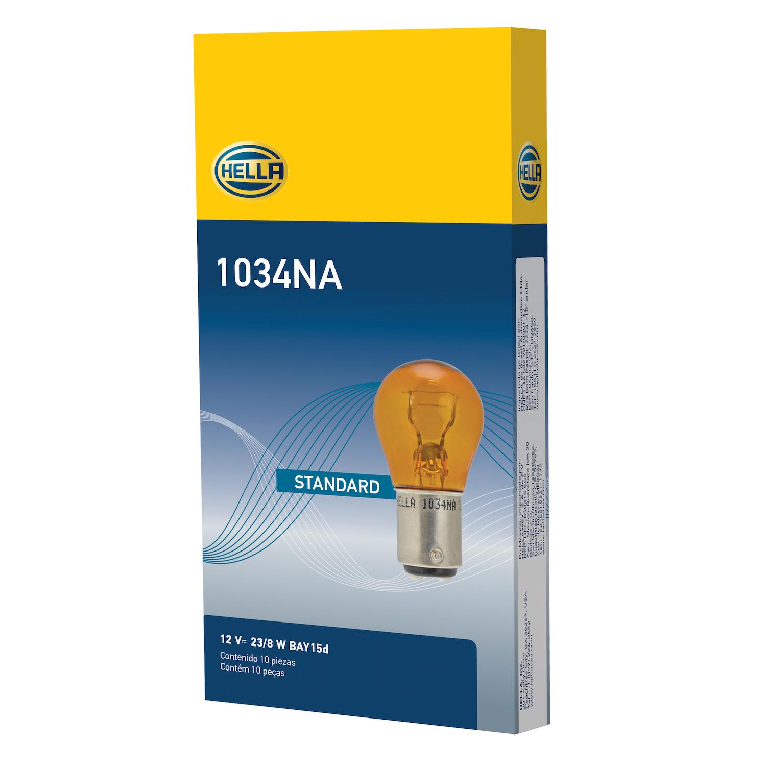 HELLA 1034NA - Multi Purpose Light Bulb HELLA 1034NA Brake Light Bulb product image 2 of 2