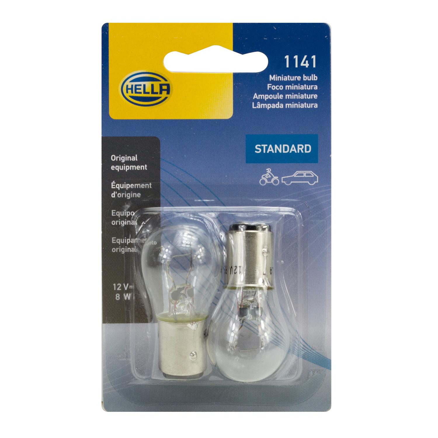 HELLA 1141TB Back Up Light Bulb product image 2 of 2