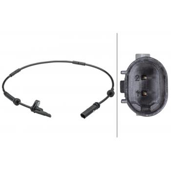 2017 BMW X3 ABS Wheel Speed Sensor Rear HELLA 230048191 image 1 of 1