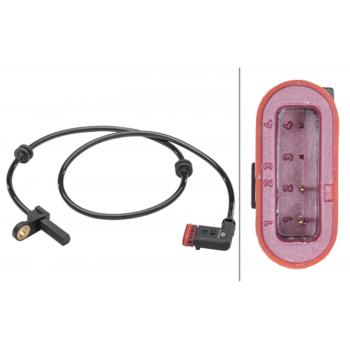 2010 Mercedes-Benz CL63 AMG ABS Wheel Speed Sensor Rear HELLA 230048211 image 1 of 1