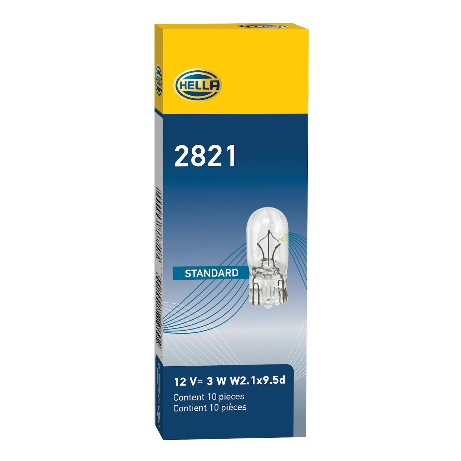 HELLA 2821 Auto Trans Indicator Light Bulb product image 3 of 3