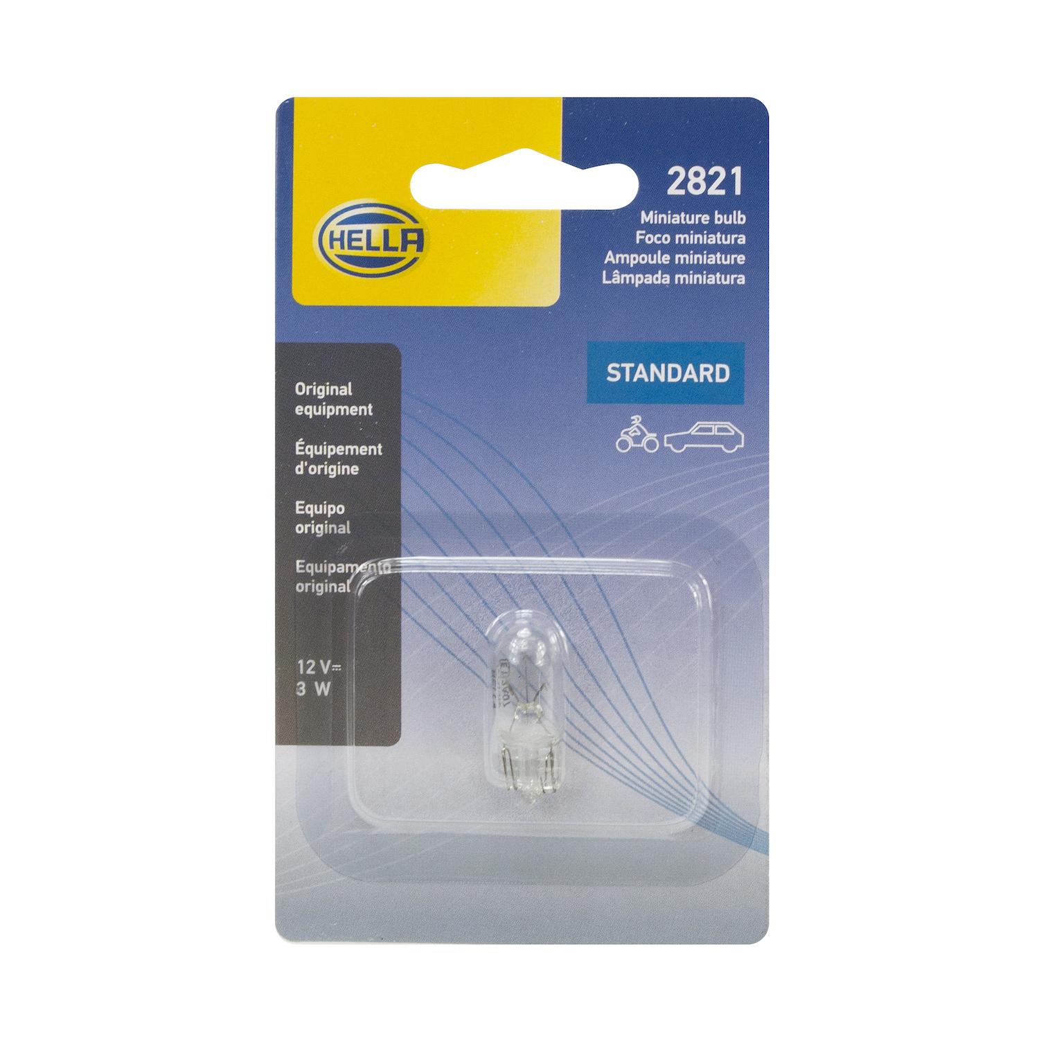 HELLA 2821SB Auto Trans Indicator Light Bulb product image 2 of 2