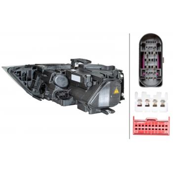 2015 Audi Q3 Headlight Right HELLA 354839101 image 1 of 2