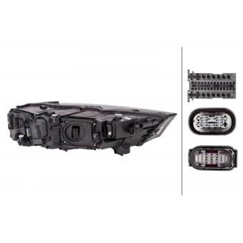 2018 Audi Q7 Headlight Assembly Left HELLA 354841091 image 1 of 2