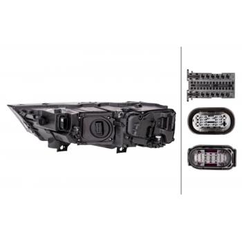 2018 Audi Q7 Headlight Assembly Right HELLA 354841101 image 1 of 2
