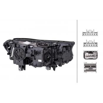 2019 BMW 740e xDrive Headlight Left HELLA 354854151 image 1 of 2