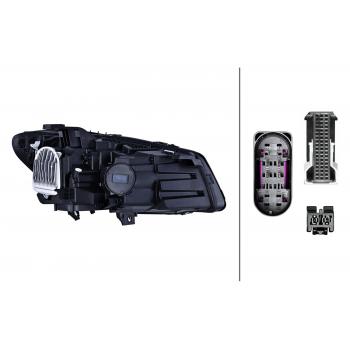 2017 Mercedes-Benz CLA180 Headlight Assembly Left HELLA 354880051 image 1 of 4